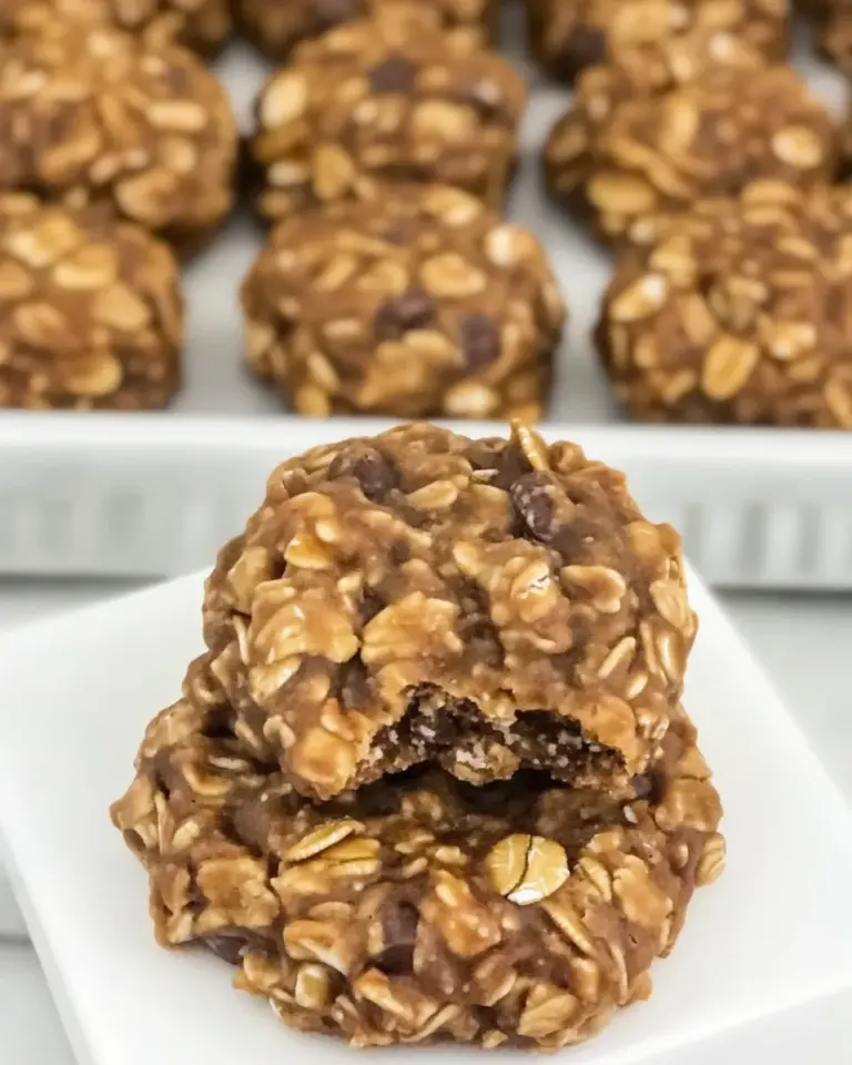 Easy No Bake Oatmeal Cookies photo