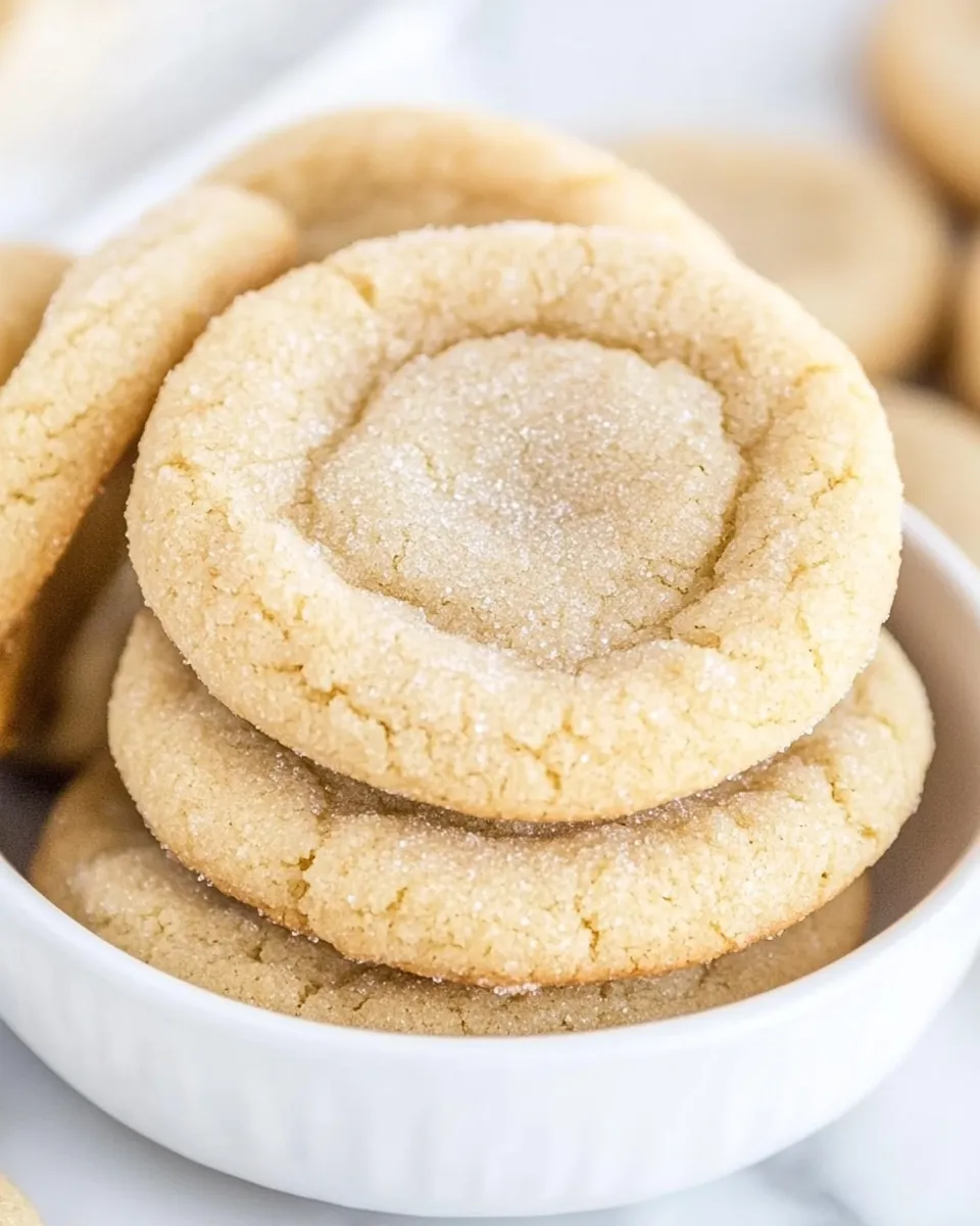 Easy No Butter Sugar Cookies recipe photo