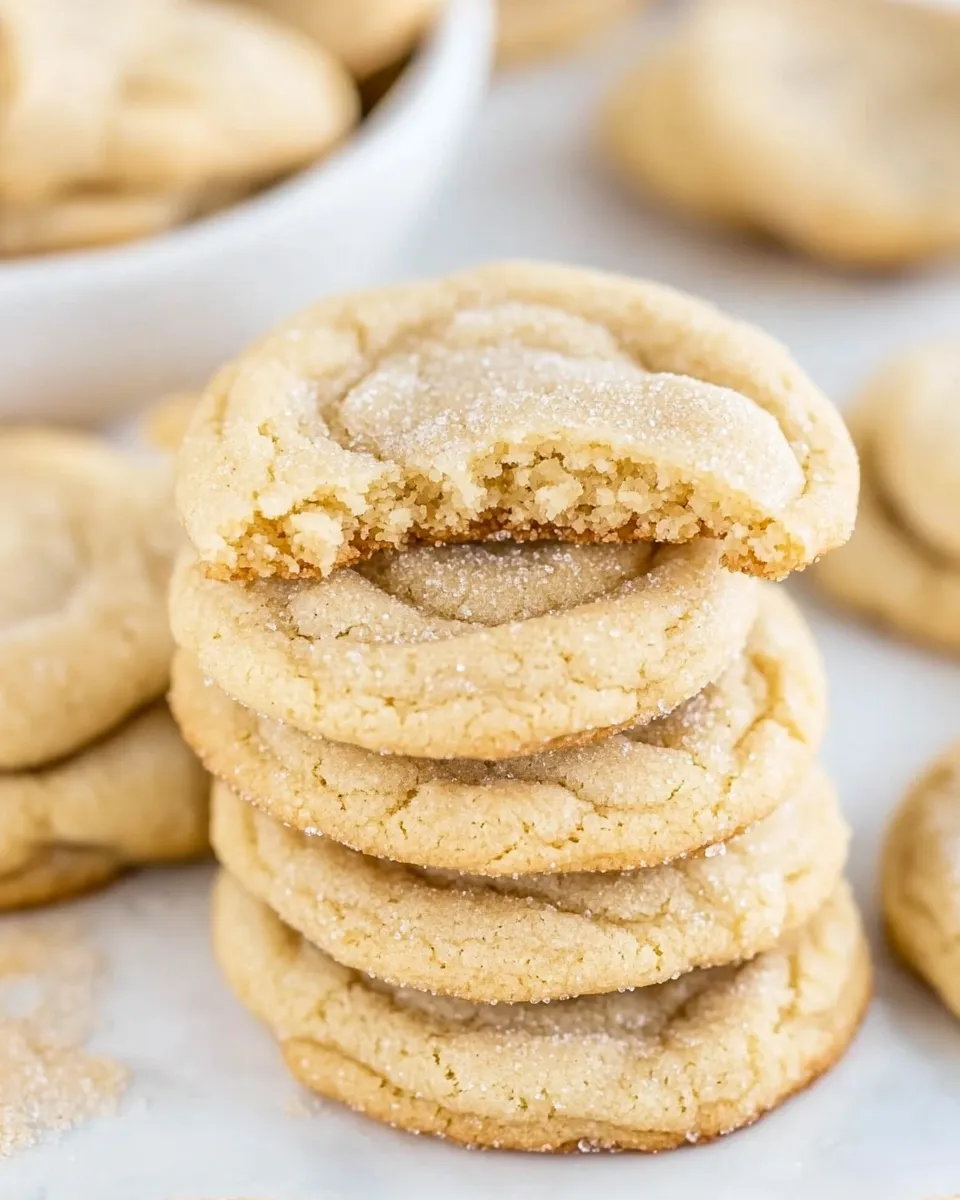 Delicious No Butter Sugar Cookies shot