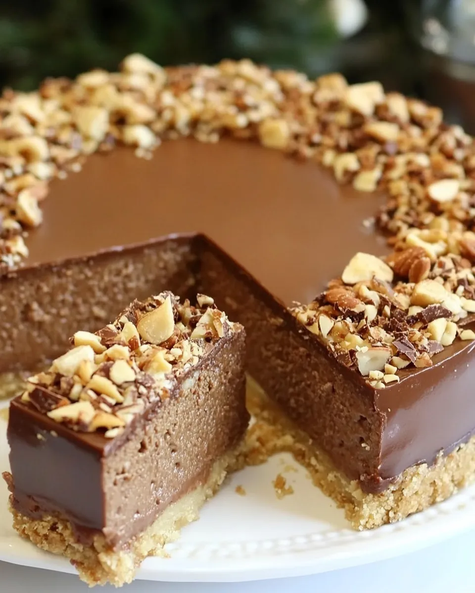 Classic Nutella Cheesecake image