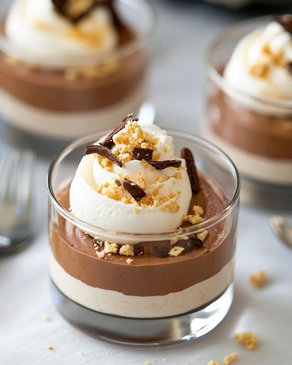 Homemade Nutella Cheesecake Mousse photo