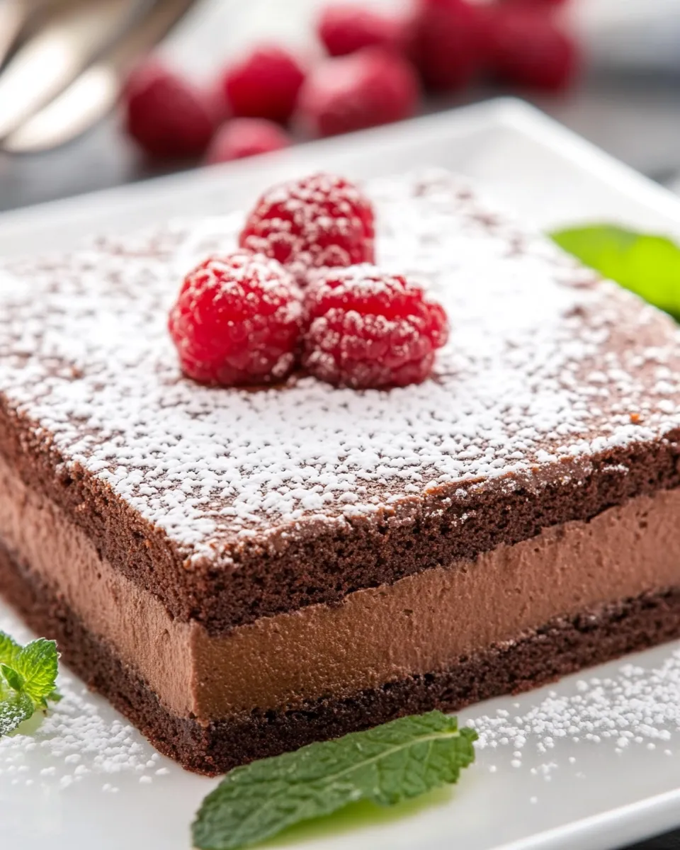 Classic Nutella Magic Cake recipe photo