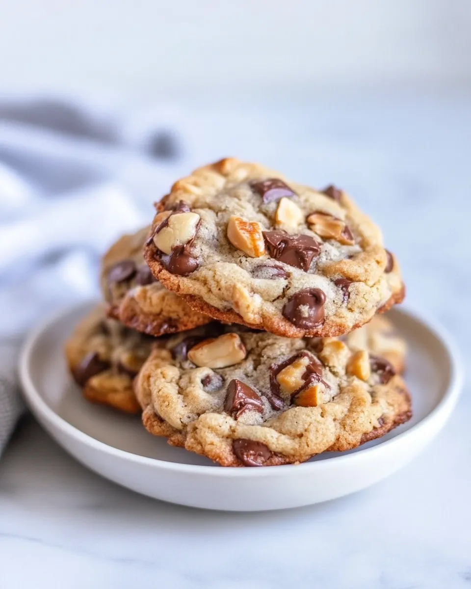 Best Nutty Chocolate Chip Overload Cookies shot