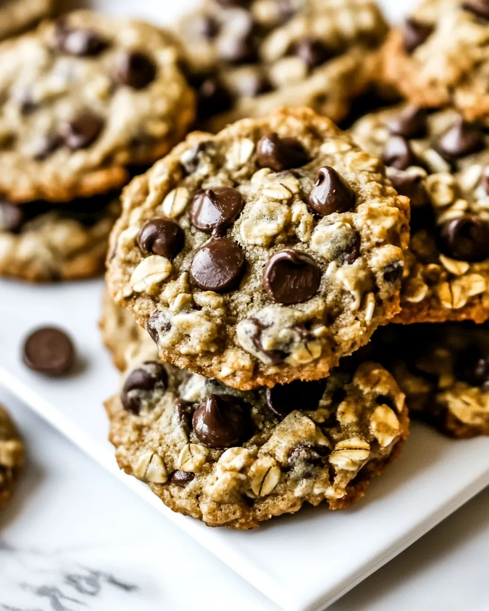 Classic Oatmeal Chocolate Chip Cookies image