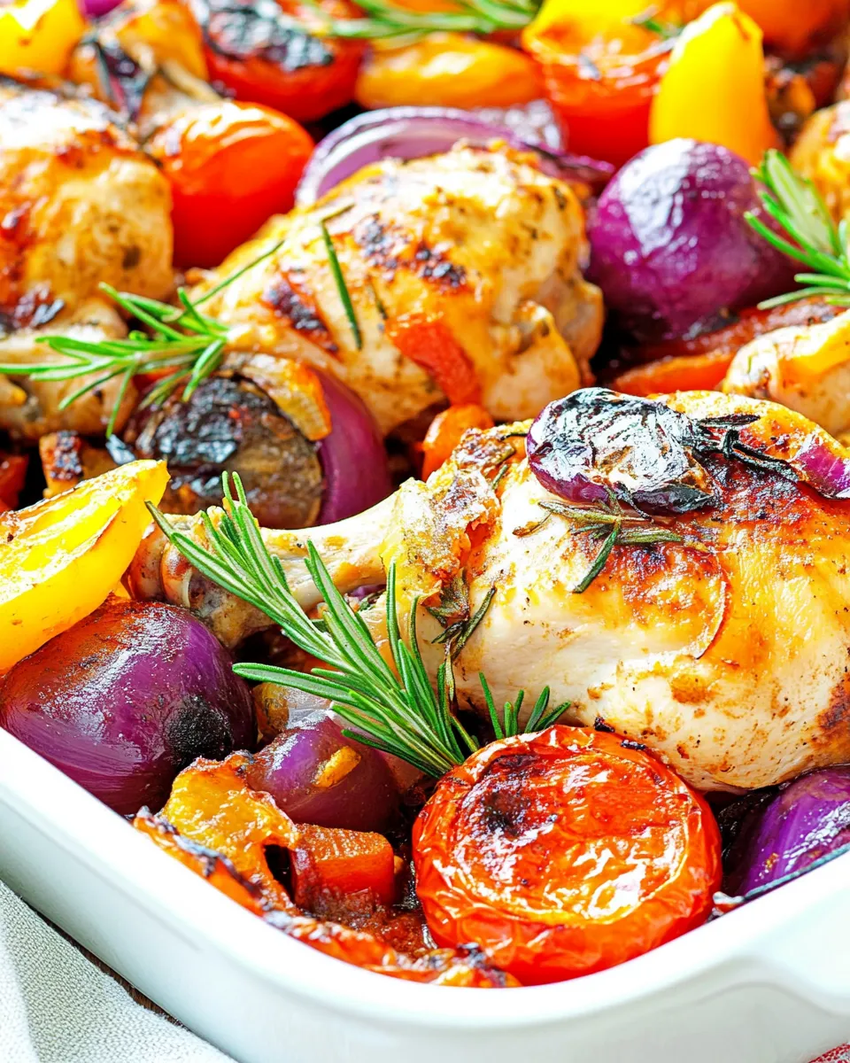 Delicious One Pan Mediterranean Chicken recipe photo