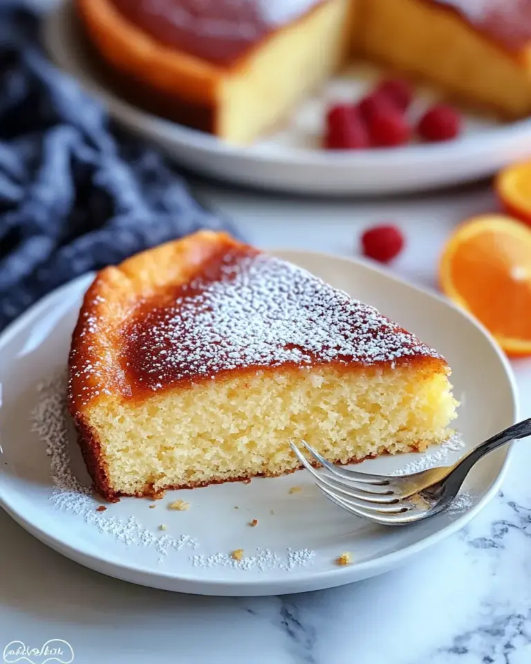 Homemade Orange Cake Recipe photo
