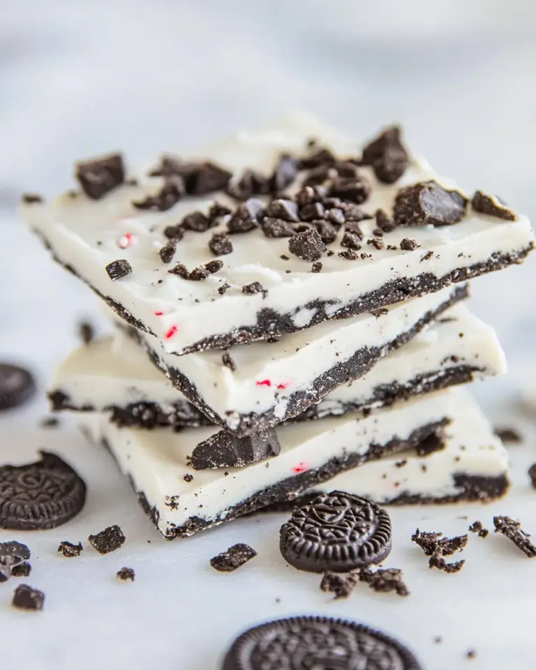 Easy Oreo Cookie Bark photo