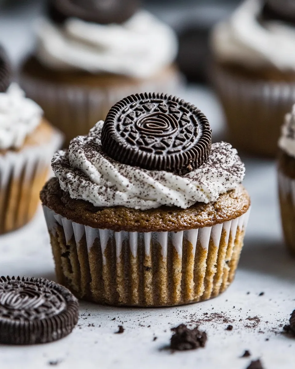 Delicious Oreo Cupcakes photo