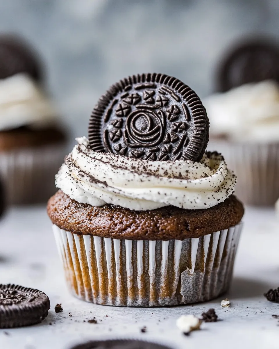 Classic Oreo Cupcakes shot