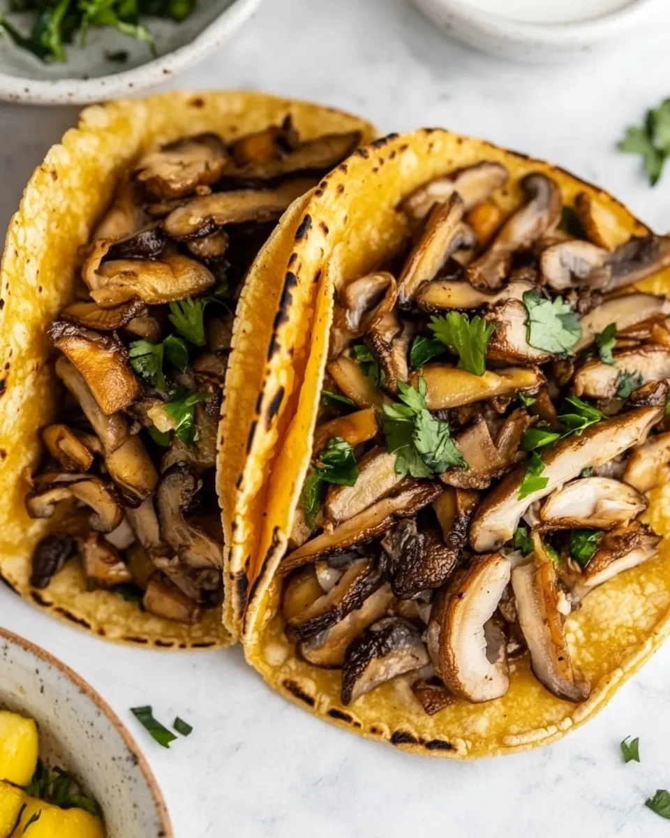 Quick Oyster Mushroom Tacos recipe photo