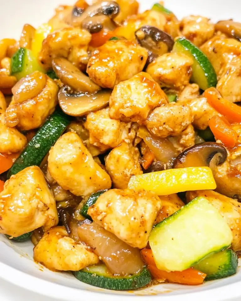 Homemade Panda Express Mushroom Chicken photo