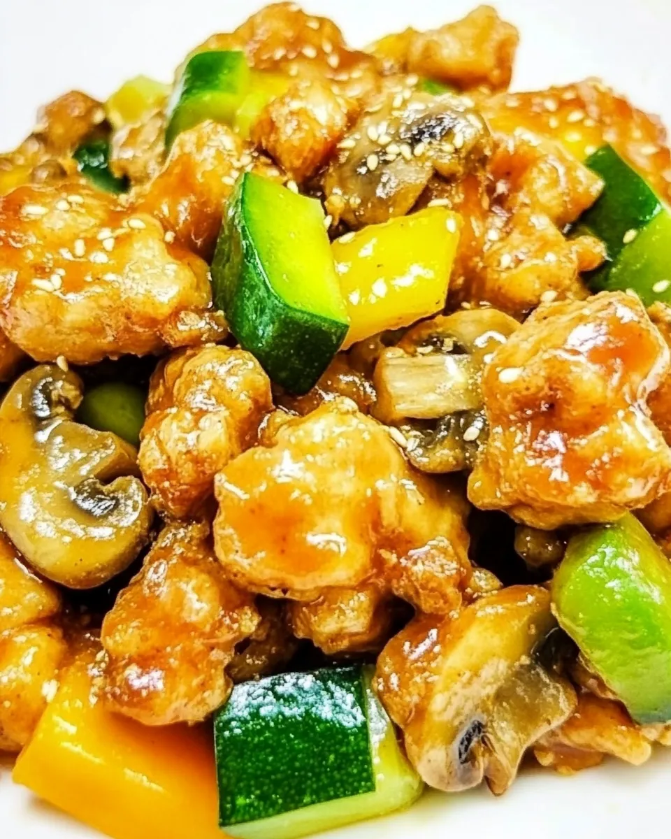 Delicious Panda Express Mushroom Chicken image