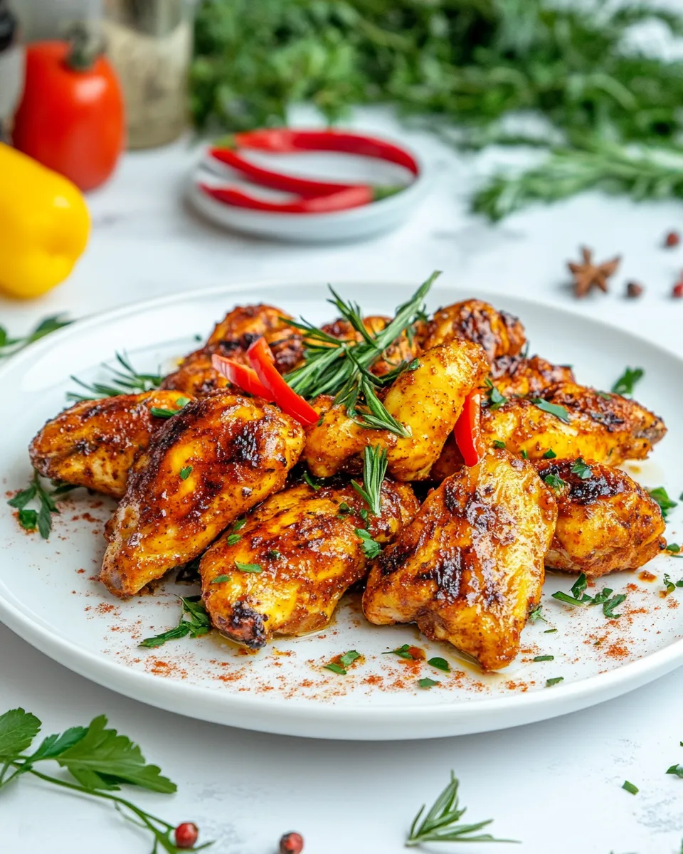 Delicious Paprika Chicken shot