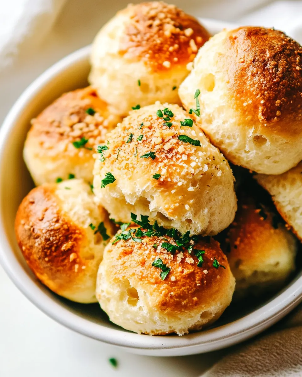 Homemade Parmesan Bread Bites photo