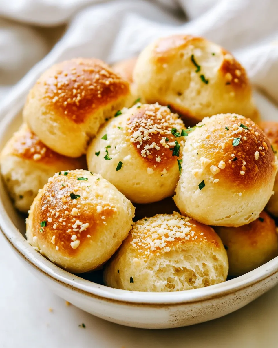 Easy Parmesan Bread Bites recipe photo