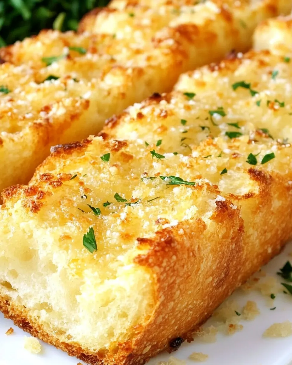 Easy Parmesan Garlic Bread recipe photo