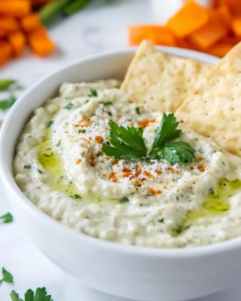 Homemade Parmesan White Bean Dip photo