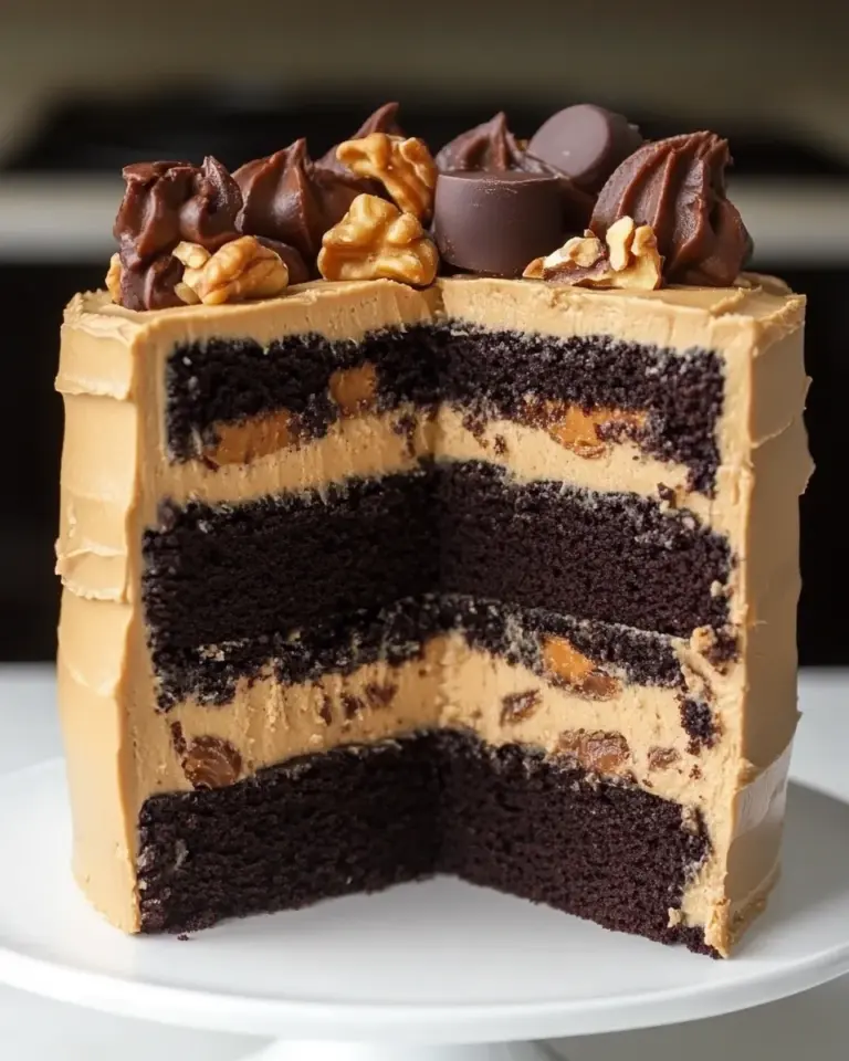 Homemade Peanut Butter Cup Cake photo