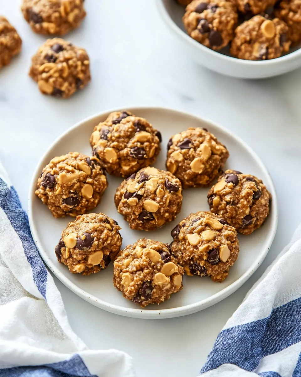 Classic Peanut Butter No-Bake Cookies image