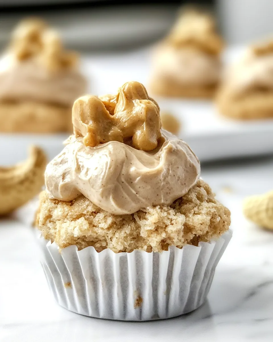 Easy Peanut Butter Pupcakes recipe photo