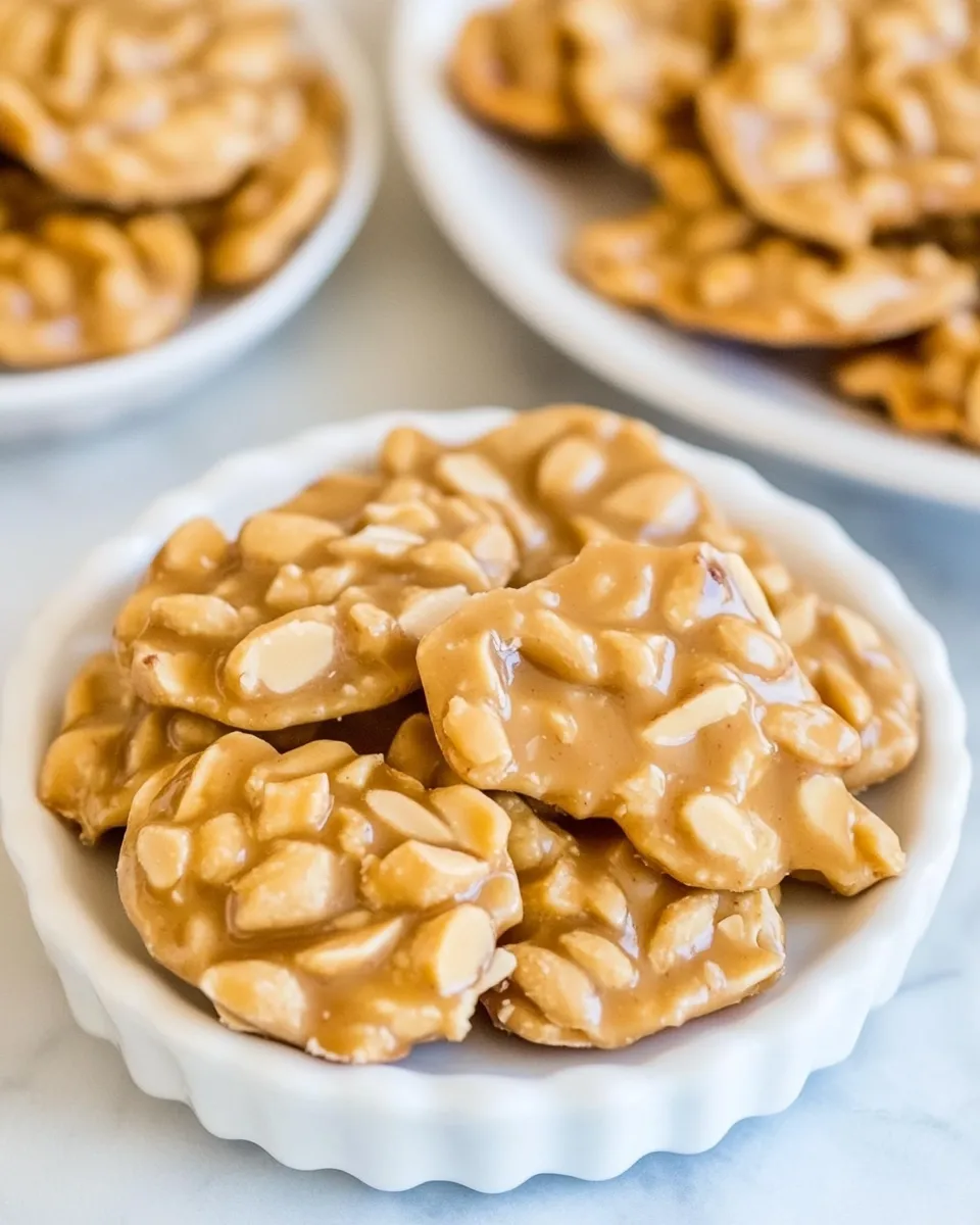 Easy Peanut Pralines Recipe shot