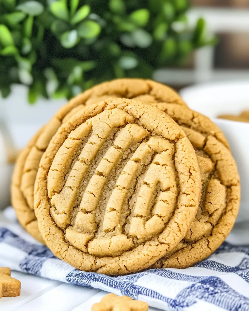 Classic Peanutter Butter Cookies shot