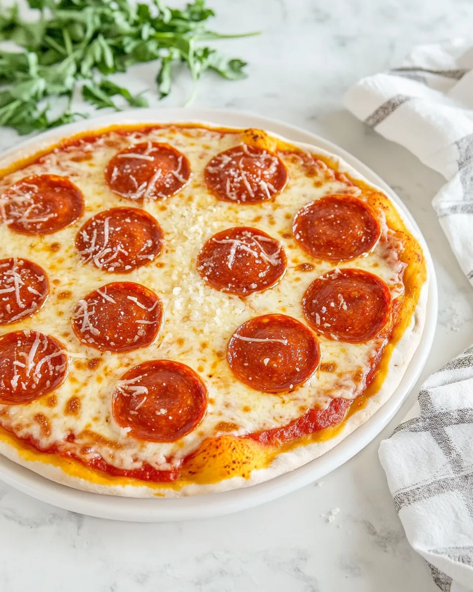 Classic Pepperoni Pizza Recipe image