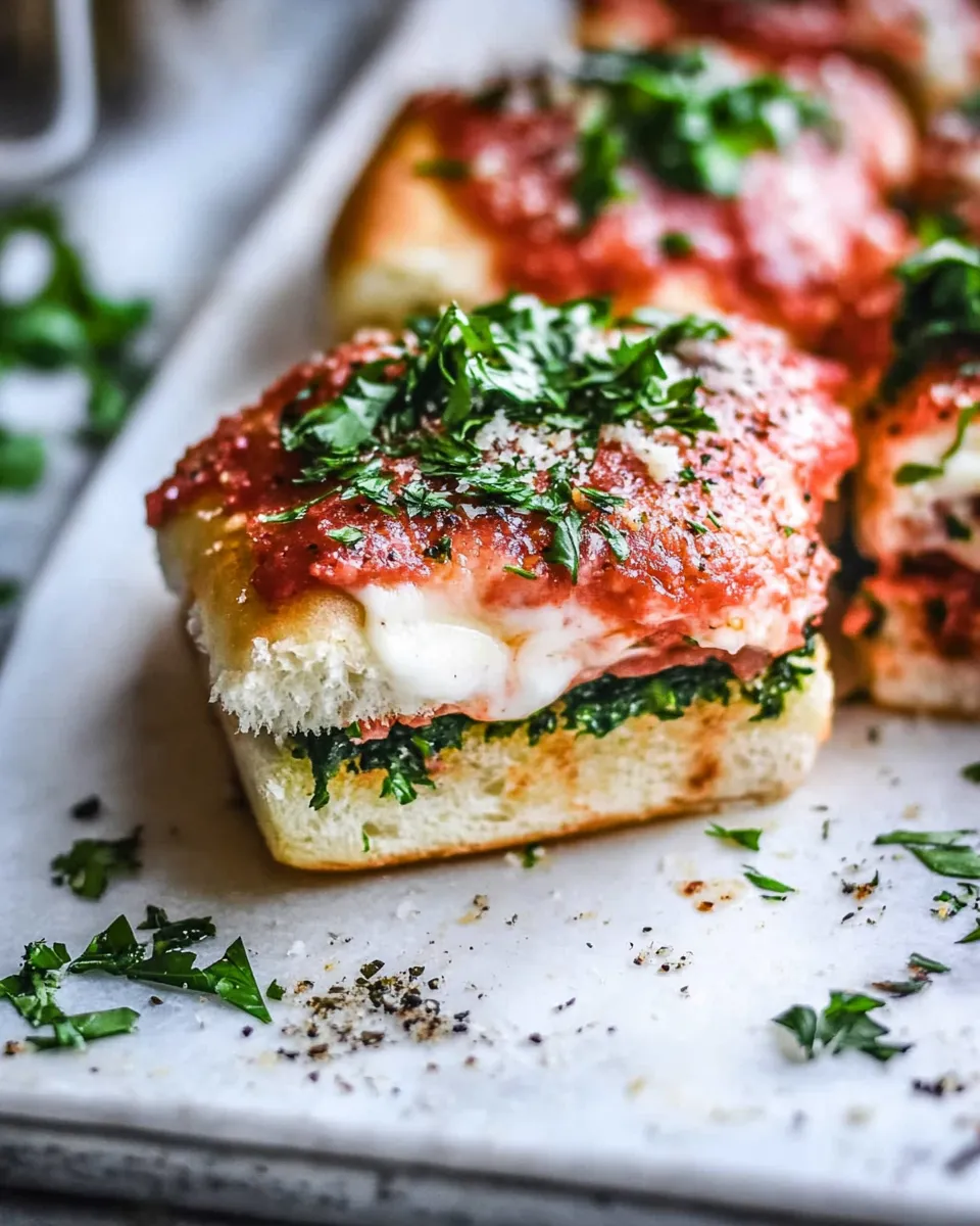 Easy Pizza Sliders dish photo