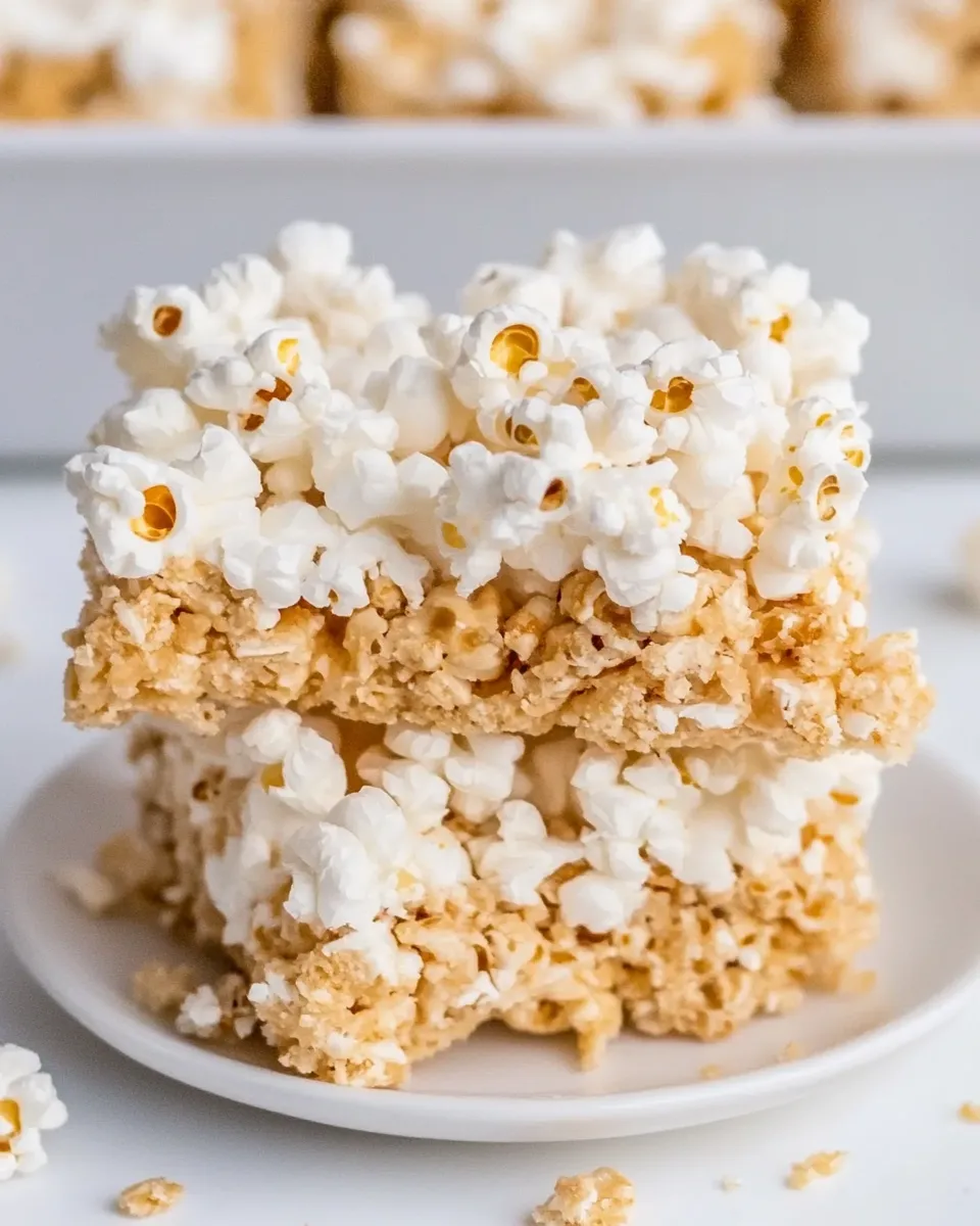 Delicious Popcorn Bars shot