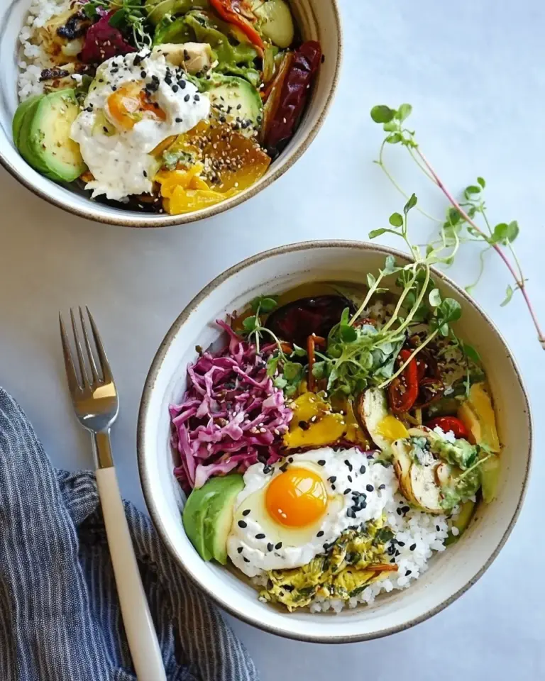 Homemade Prebiotic and Probiotic Macro Bowls photo