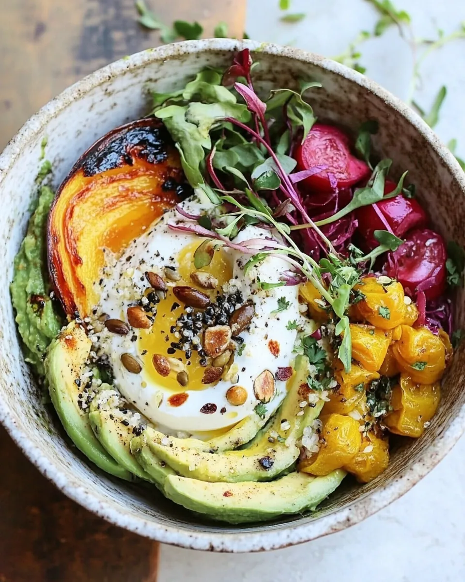 Easy Prebiotic and Probiotic Macro Bowls shot