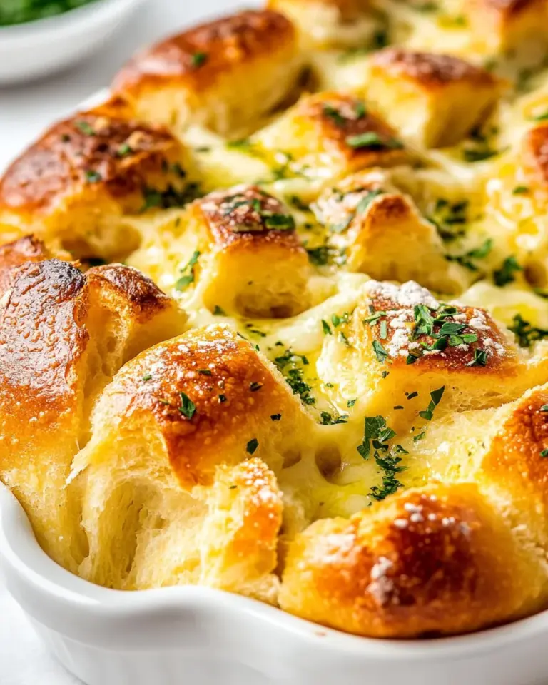Homemade Pull Apart Bread Garlic Bread photo