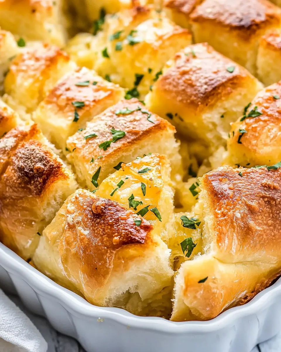 Easy Pull Apart Bread Garlic Bread recipe photo
