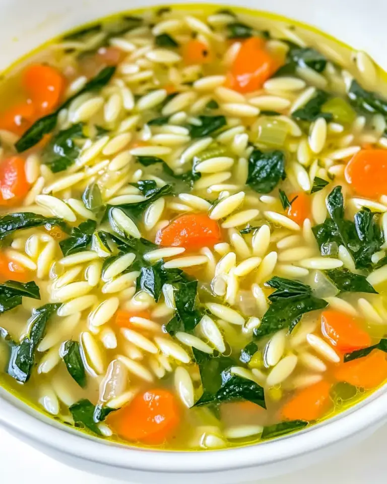 Easy Quick Orzo Soup photo