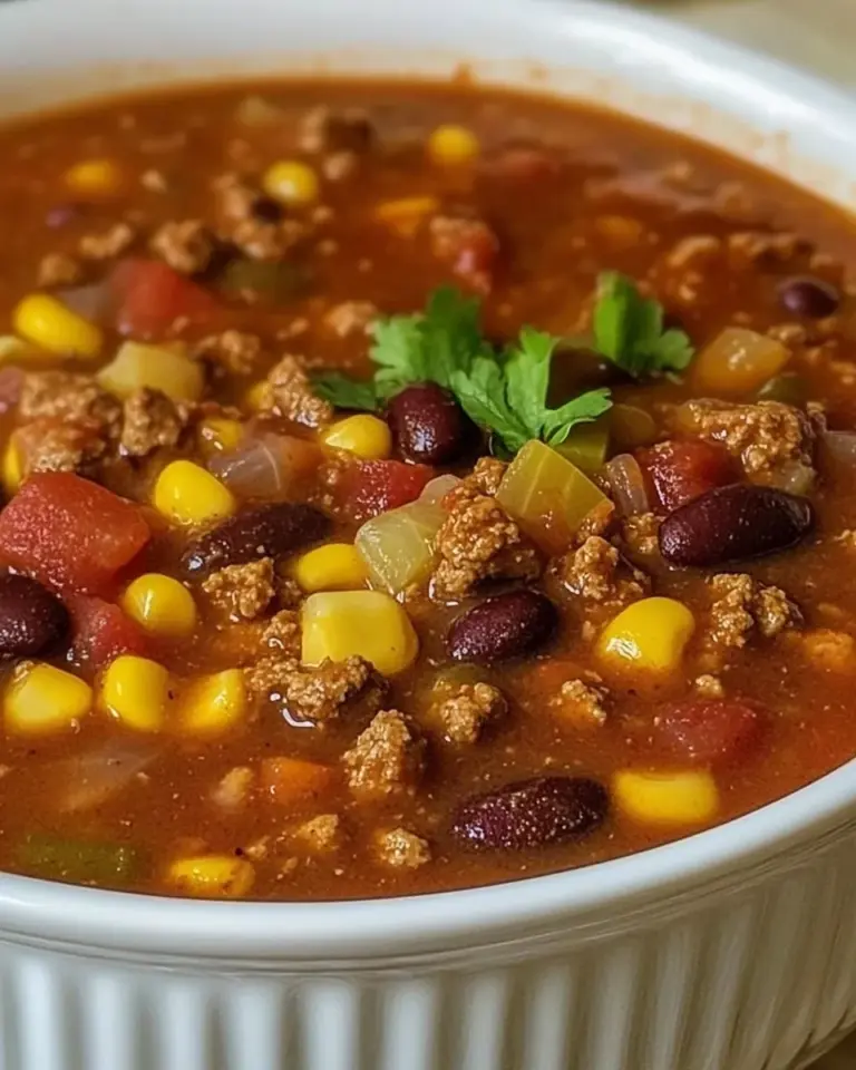 Homemade Quick and Easy Taco Soup Recipe photo