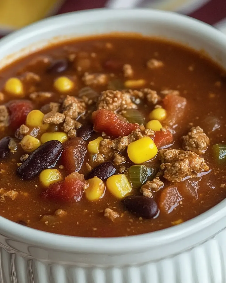 Classic Quick and Easy Taco Soup Recipe image
