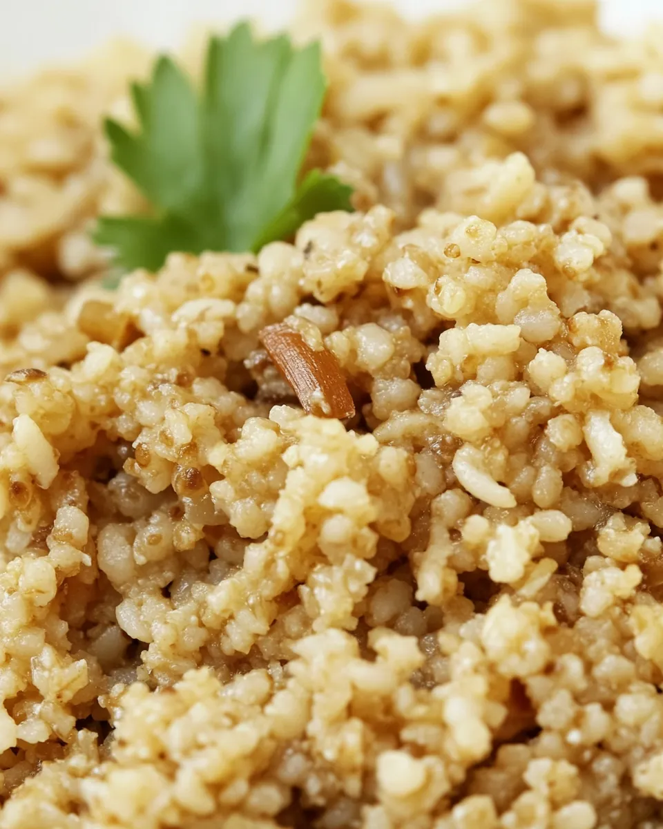 Delicious Quinoa Pilaf shot