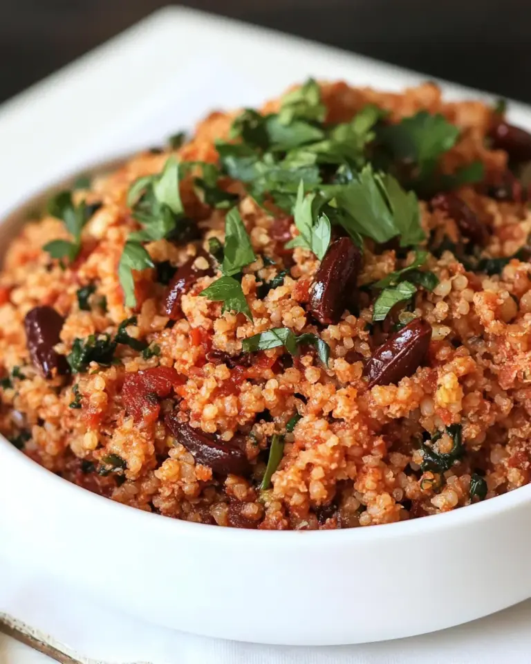 Homemade Quinoa Puttanesca photo