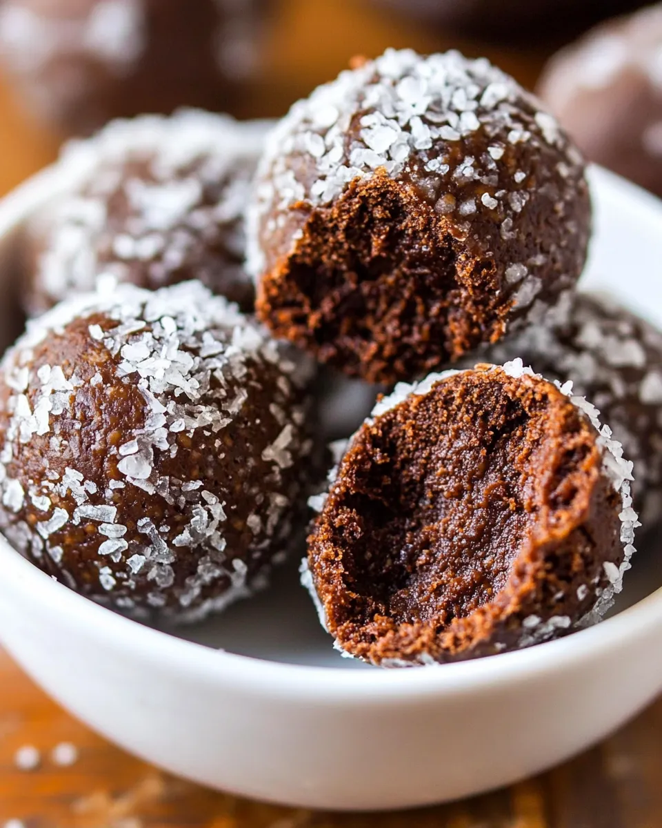 Classic Raw Chocolate Fudge Balls image