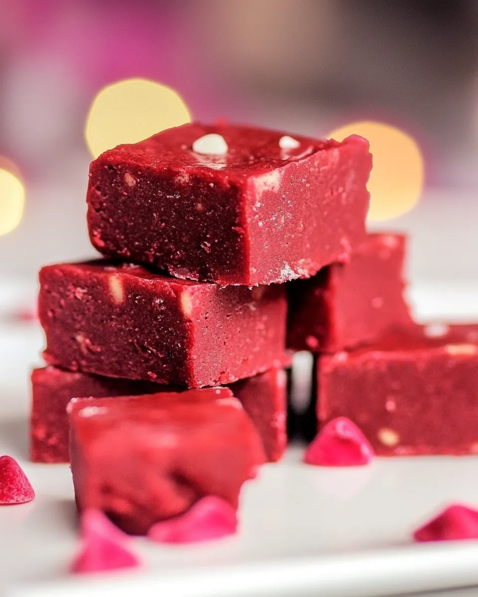 Classic Red Velvet Fudge image