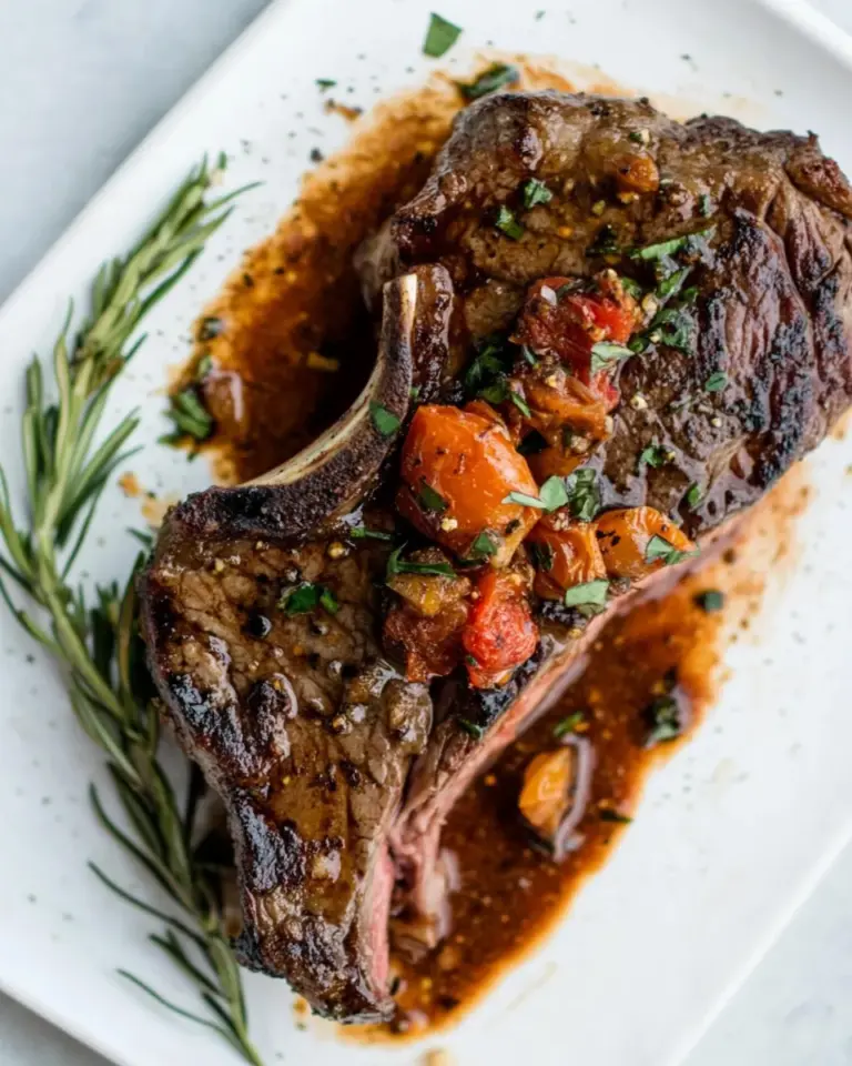 Homemade Ribeye Steak Recipe Don Vito Style photo