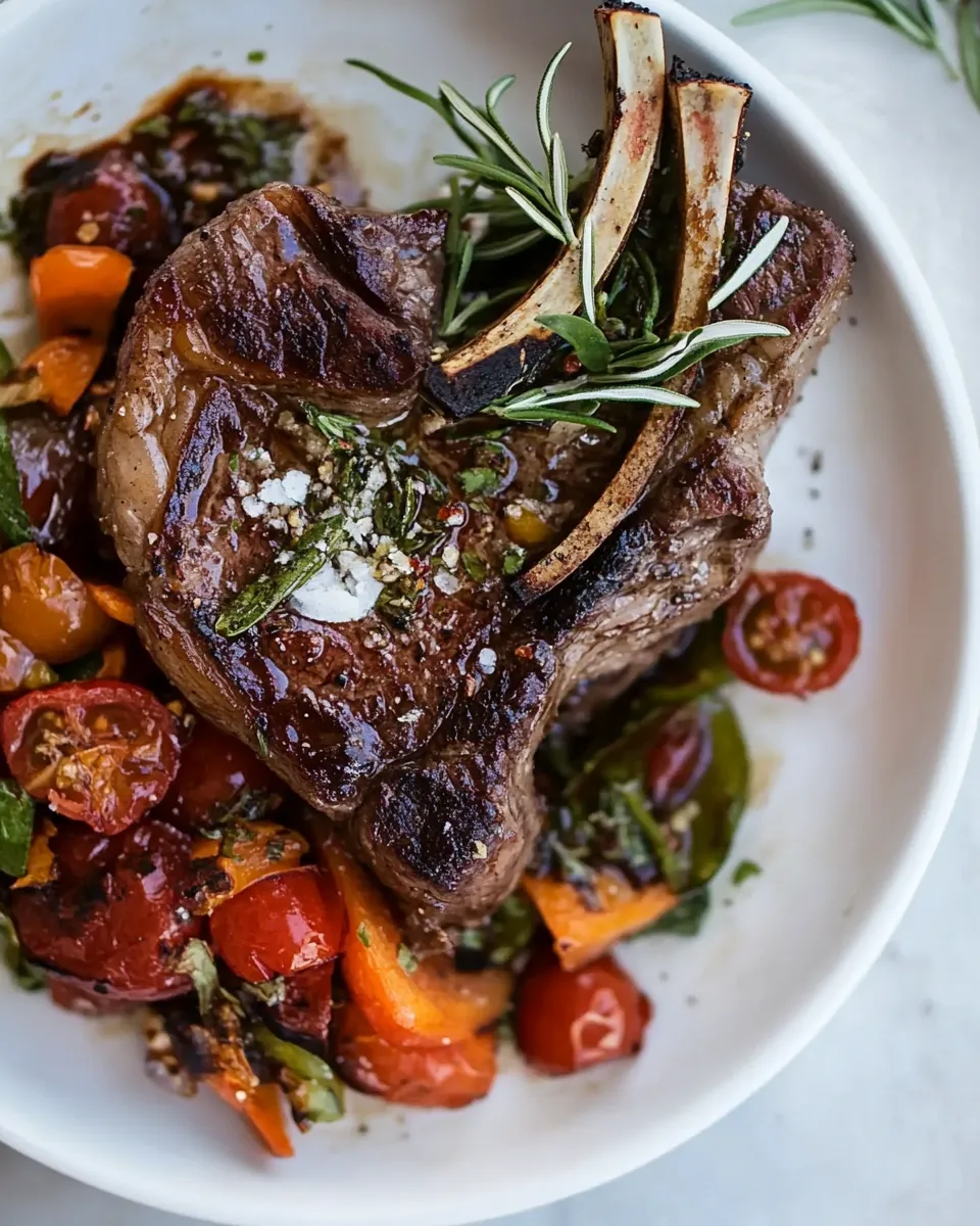 Easy Ribeye Steak Recipe Don Vito Style shot