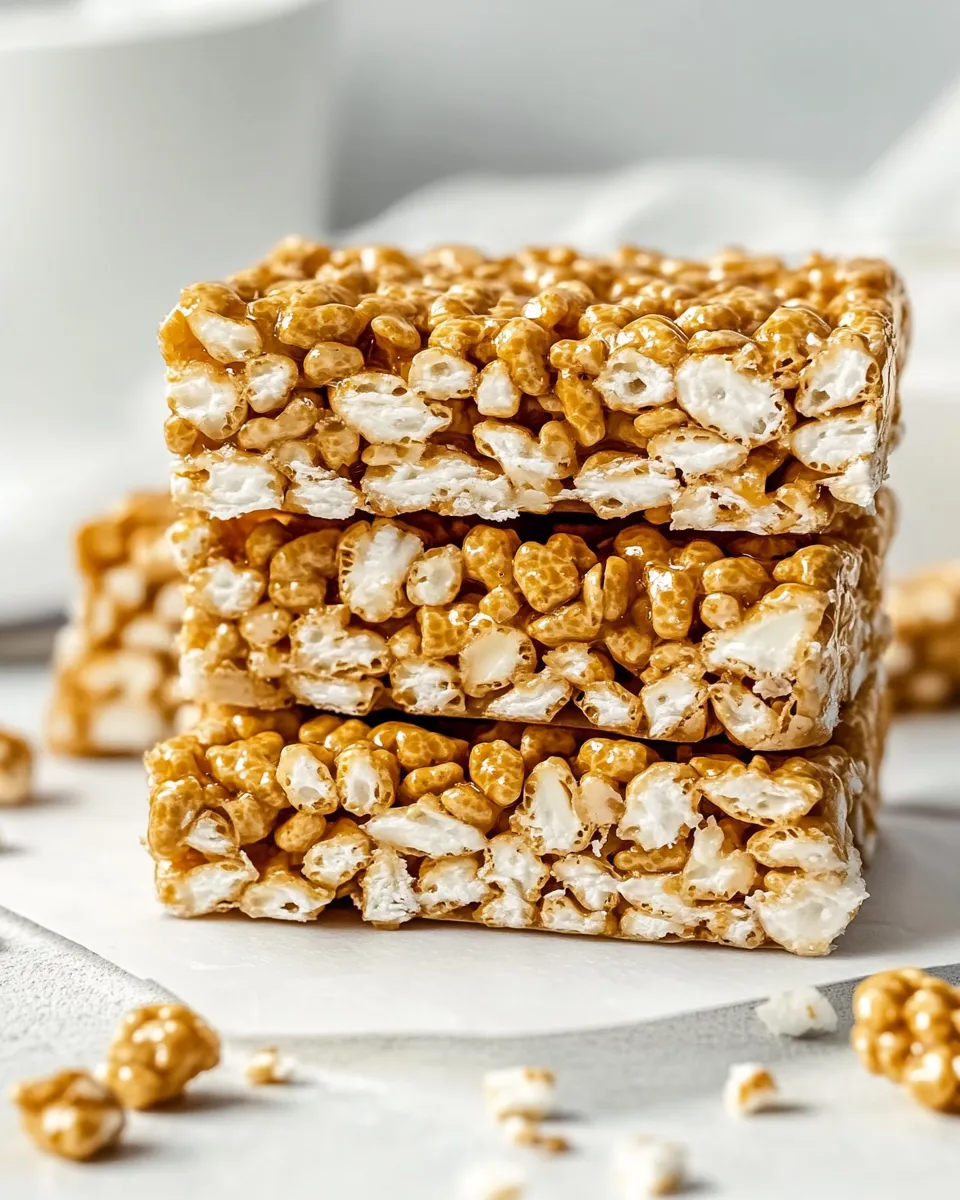 Easy Rice Krispie Treats in the Microwave recipe photo