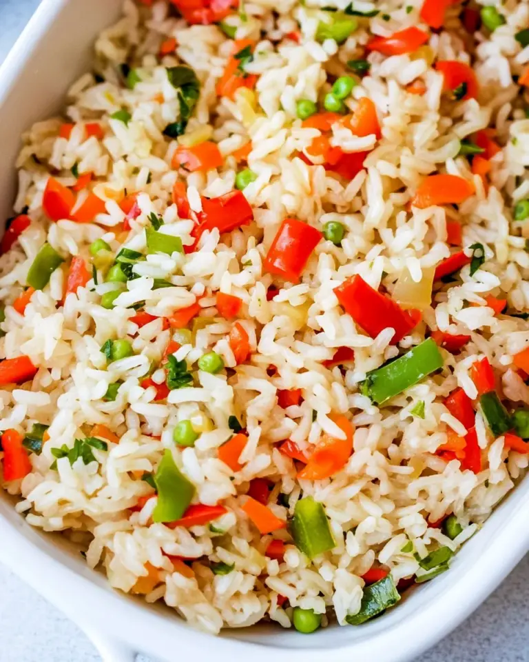 Homemade Rice With Peppers recipe photo