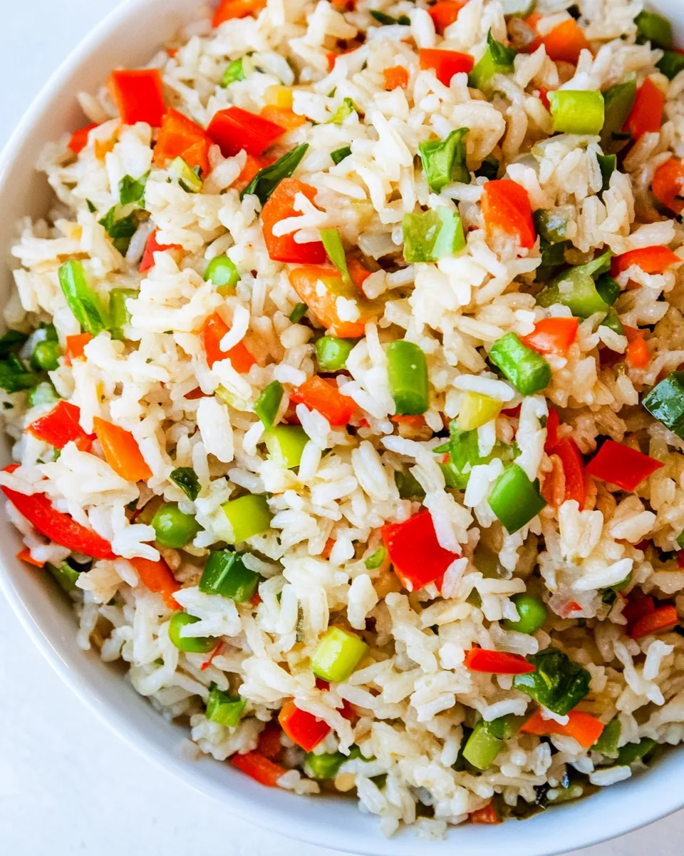 Easy Rice With Peppers image