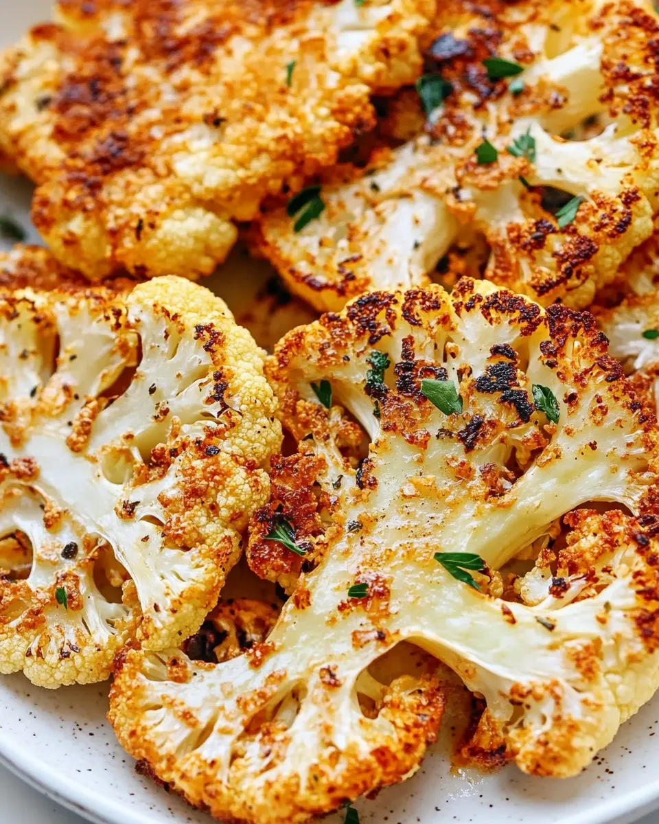 Easy Roasted Cauliflower Steaks photo