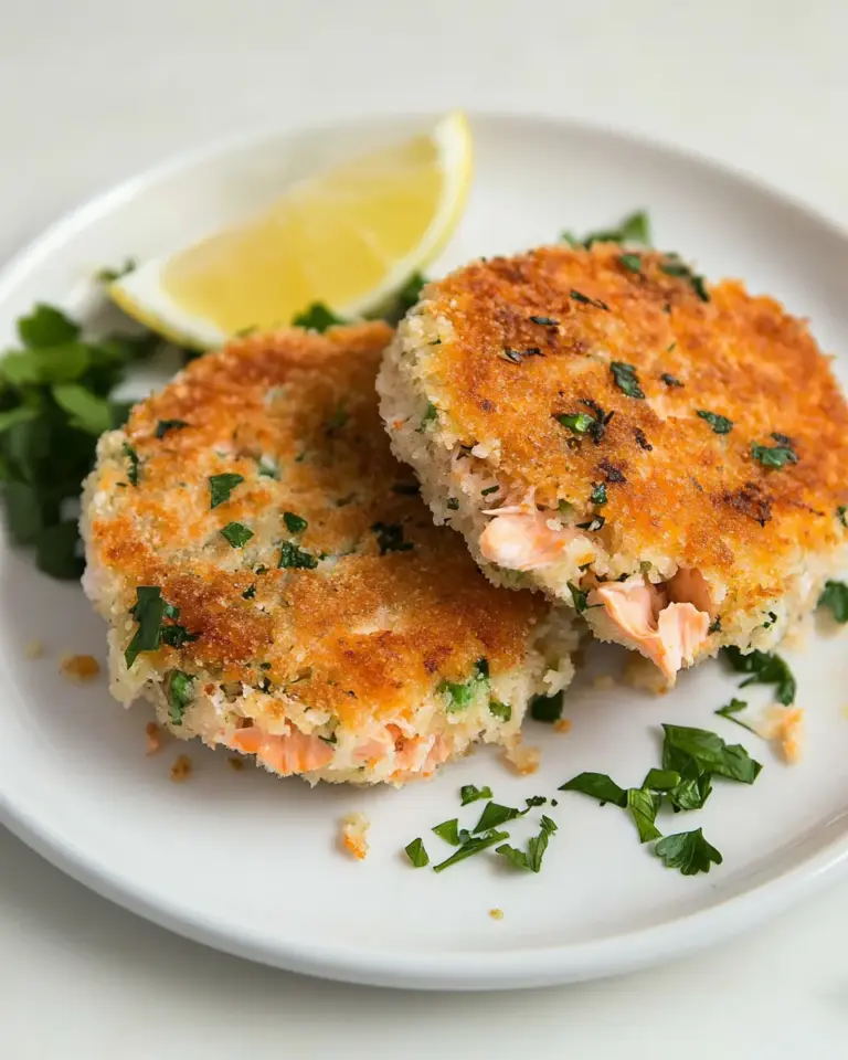 Homemade Salmon Patties Salmon Cakes photo