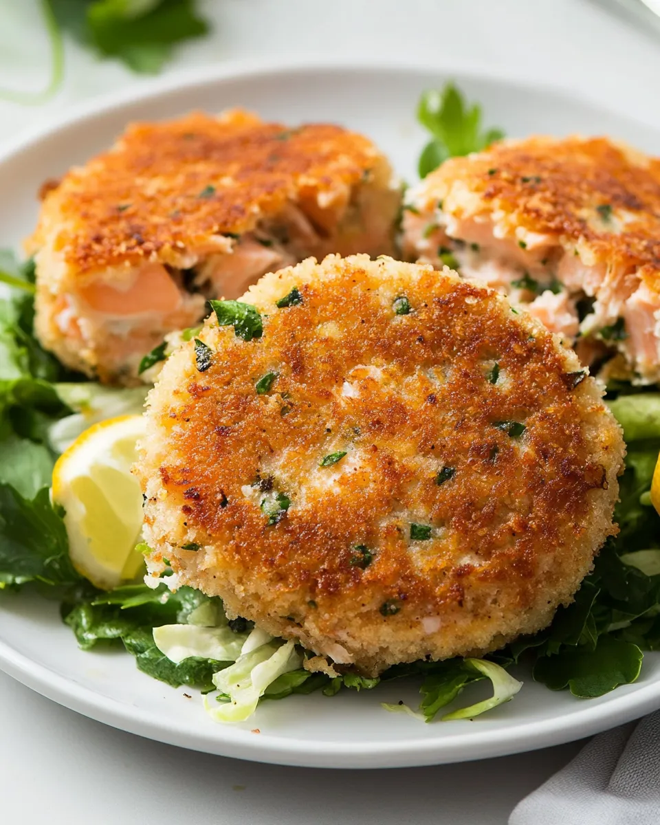 Classic Salmon Patties Salmon Cakes image