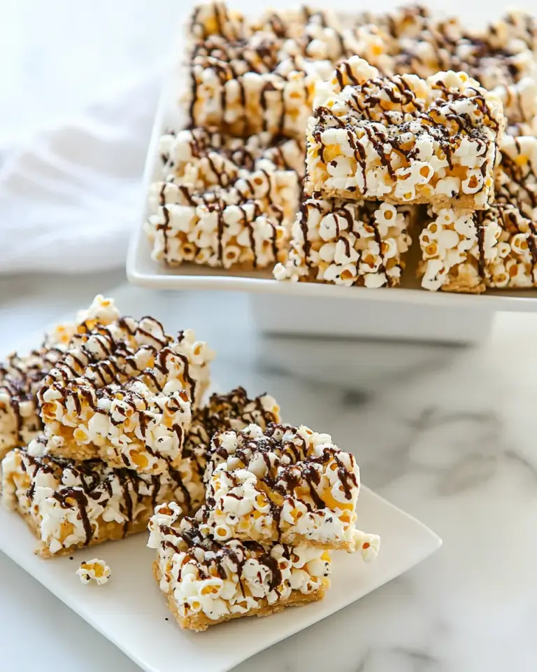 Homemade Salt & Pepper Popcorn Bars photo