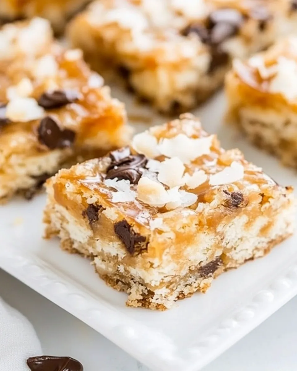 Classic Salted Caramel Magic Bars image